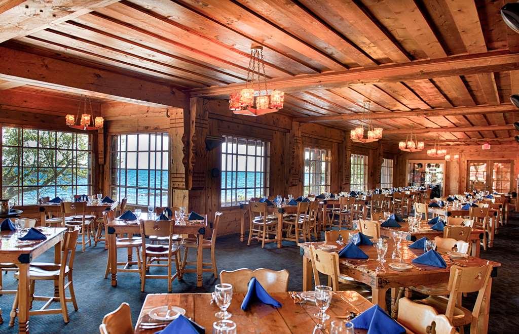 Lutsen Resort On Lake Superior Restaurang bild